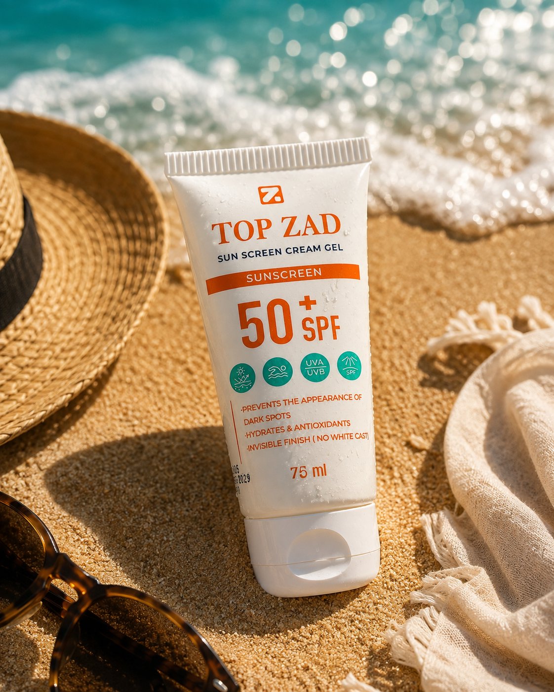 Sun Screen Cream Gel SPF 50+